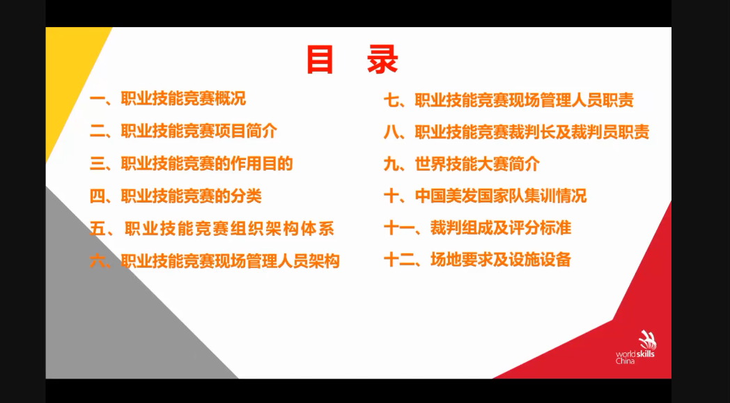 商贸服务业技能竞赛裁判员（线上）培训班成功举办(图5)